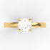 Chiara AC016D14K - Engagement Ring 14K Gold Lab Grown Diamond