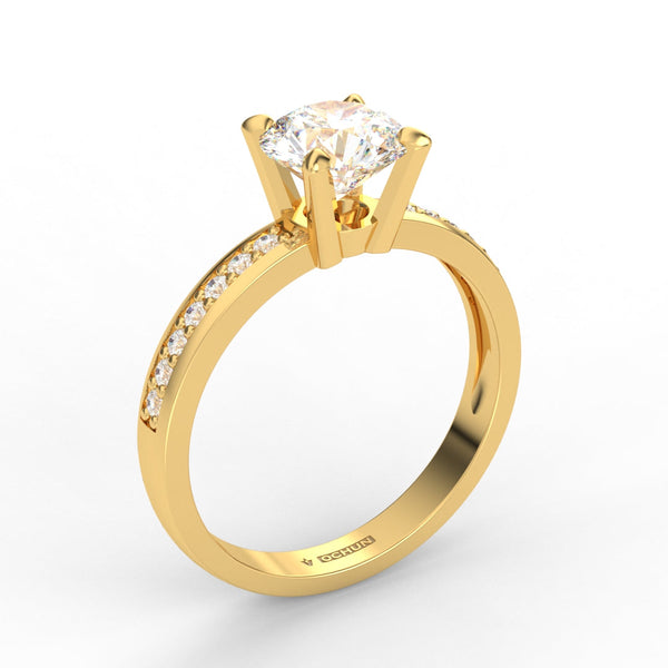 Chiarani AC017MC10K - Engagement Ring 10K Gold