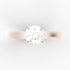Azahara AC035M14K - Engagement Ring 14K Gold Moissanite