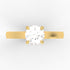 Azahara AC035D18K - Engagement Ring 18K Gold Lab Grown Diamond