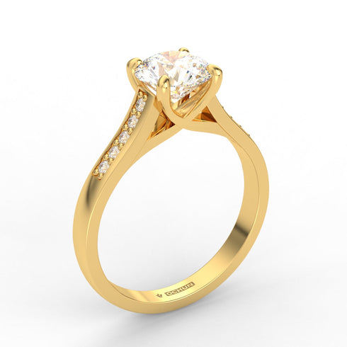Azahara Lux AC036MC10K - Engagement Ring 10K Gold