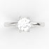 Alegra AC053D14K - Engagement Ring 14K Gold Lab Grown Diamond