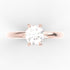 Alegra AC053D14K - Engagement Ring 14K Gold Lab Grown Diamond