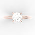 Arellys AC056D14K - Engagement Ring 14K Gold Lab Grown Diamond