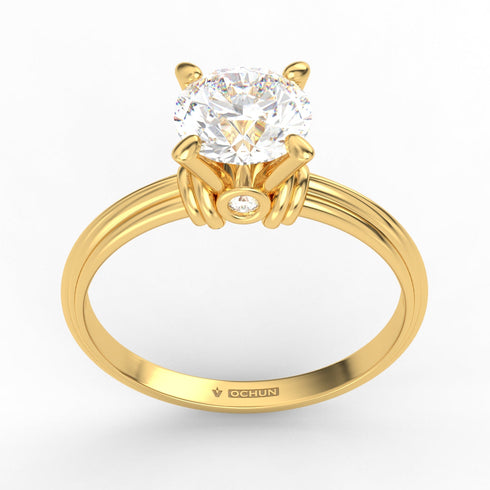 Arellys AC056MC10K - Engagement Ring 10K Gold