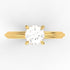 Arellys AC056D18K - Engagement Ring 18K Gold Lab Grown Diamond