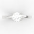 Alicia AC065M14K - Engagement Ring 14K Gold Moissanite