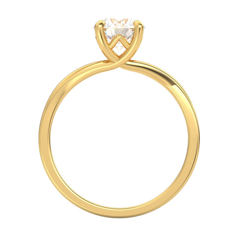 Alicia AC065MC10K - Engagement Ring 10K Gold