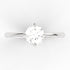 Agar AC074D18K - Engagement Ring 18K Gold Lab Grown Diamond