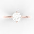 Agar AC074M18K - Engagement Ring 18K Gold Moissanite