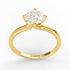 Agar AC074D14K - Engagement Ring 14K Gold Lab Grown Diamond