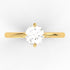 Agar AC074D14K - Engagement Ring 14K Gold Lab Grown Diamond
