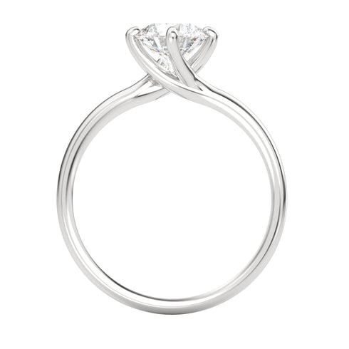 Agar AC074M14K - Engagement Ring 14K Gold Moissanite