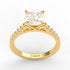 Eterny AC105D14K - Engagement Ring 14K Gold Lab Grown Diamond