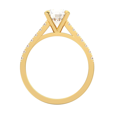 Eterny AC105MC10K - Engagement Ring 10K Gold