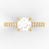 Eterny AC105D14K - Engagement Ring 14K Gold Lab Grown Diamond