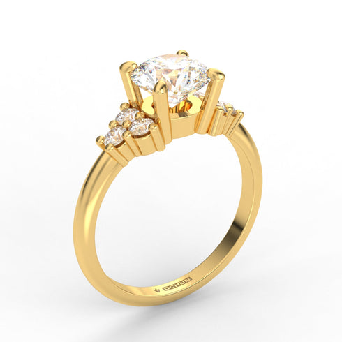 Francesca AC112MC10K - Engagement Ring 10K Gold